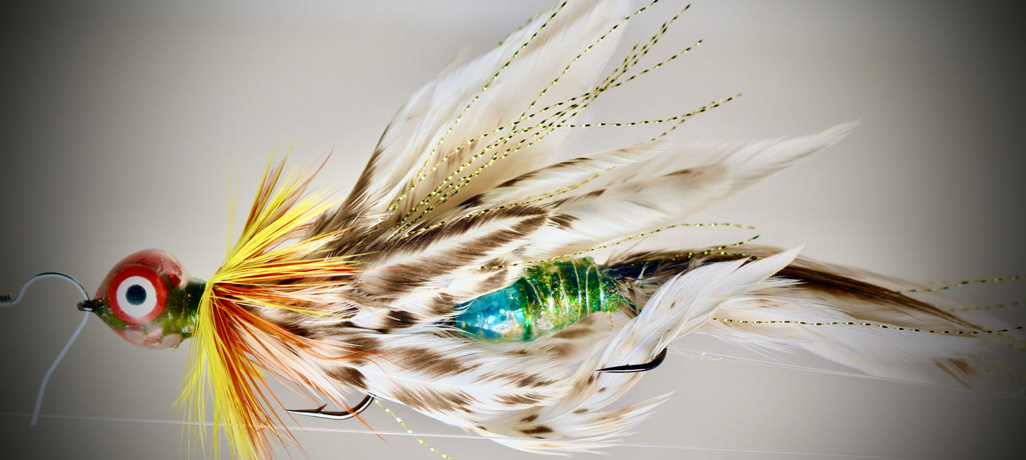 Red Headed Unicorn Articulated Streamer